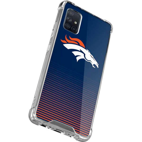 NFL Denver Broncos Breakaway Galaxy A51 5G Clear Case