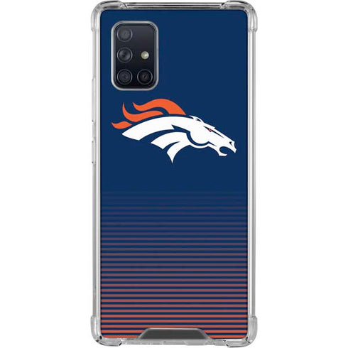 NFL Denver Broncos Breakaway Galaxy A71 5G Clear Case
