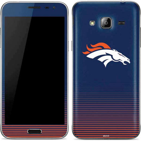 NFL Denver Broncos Breakaway Galaxy J3 Skin