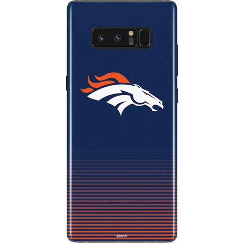 NFL Denver Broncos Breakaway Galaxy Note 8 Skin