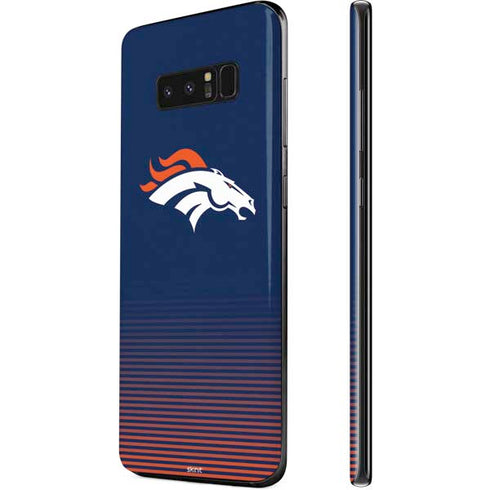 NFL Denver Broncos Breakaway Galaxy Note 8 Skin