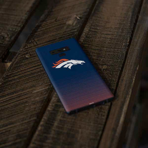 NFL Denver Broncos Breakaway Galaxy Note 9 Skin