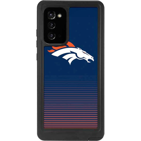 NFL Denver Broncos Breakaway Galaxy Note20 5G Waterproof Case