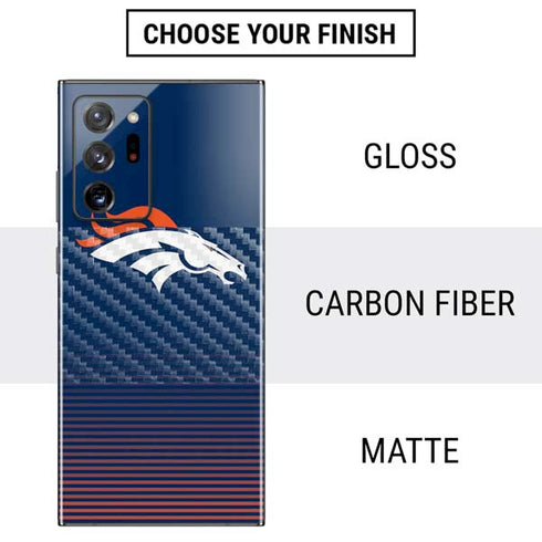NFL Denver Broncos Breakaway Galaxy Note20 Ultra 5G Skin