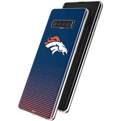 NFL Denver Broncos Breakaway Galaxy S10 Skin