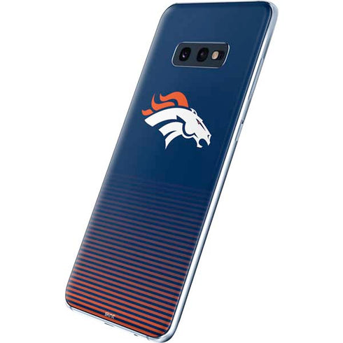 NFL Denver Broncos Breakaway Galaxy S10e Skin