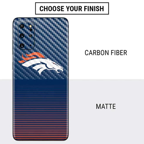 NFL Denver Broncos Breakaway Galaxy S20 Plus Skin