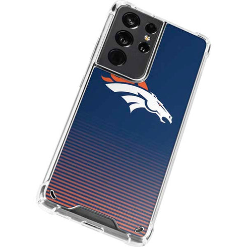 NFL Denver Broncos Breakaway Galaxy S21 Ultra 5G Clear Case