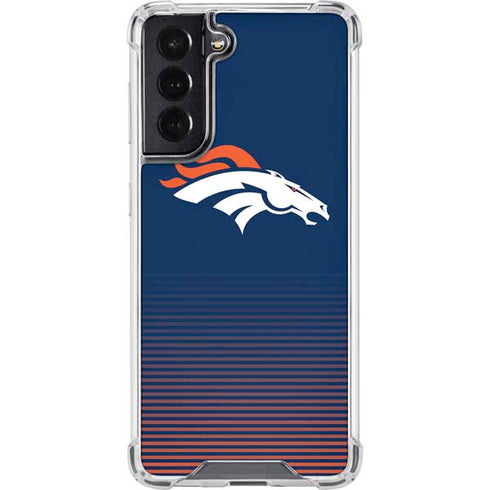 NFL Denver Broncos Breakaway Galaxy S22 Clear Case