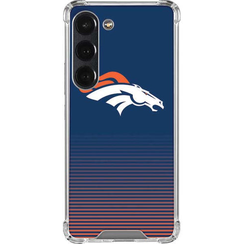 NFL Denver Broncos Breakaway Galaxy S23 Clear Case