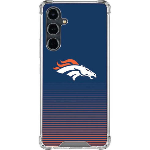 NFL Denver Broncos Breakaway Galaxy S23 FE Clear Case