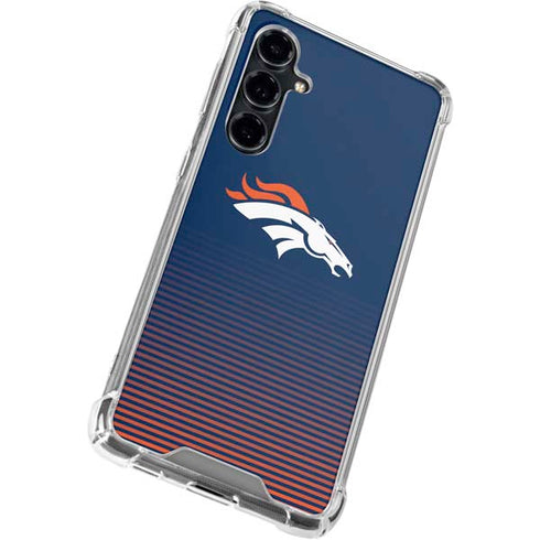 NFL Denver Broncos Breakaway Galaxy S23 FE Clear Case