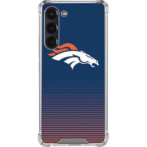NFL Denver Broncos Breakaway Galaxy S23 Plus Clear Case
