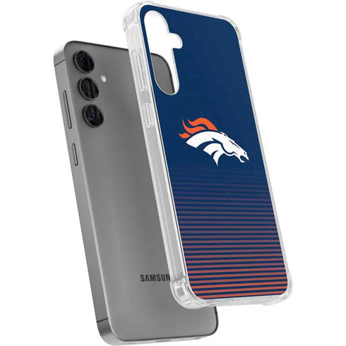 NFL Denver Broncos Breakaway Galaxy S24 Plus Clear Case