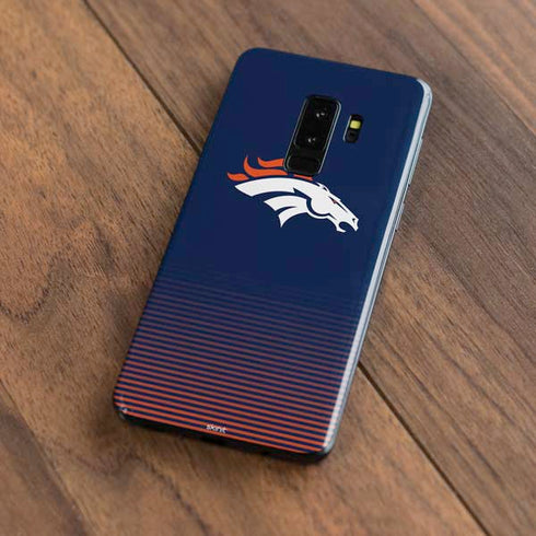 NFL Denver Broncos Breakaway Galaxy S9 Plus Skin