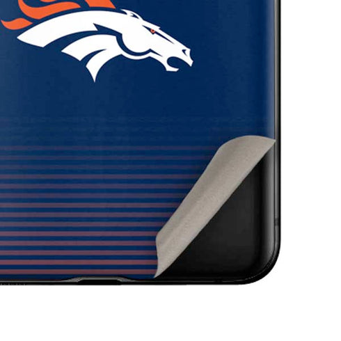 NFL Denver Broncos Breakaway Galaxy Z Flip Skin