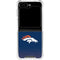 NFL Denver Broncos Breakaway Galaxy Z Flip5 5G Clear Case