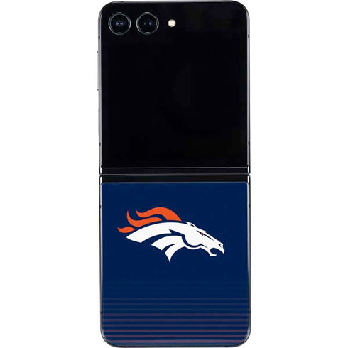 NFL Denver Broncos Breakaway Galaxy Z Flip5 5G Skin