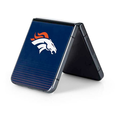NFL Denver Broncos Breakaway Galaxy Z Flip5 5G Skin