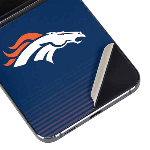 NFL Denver Broncos Breakaway Galaxy Z Flip5 5G Skin