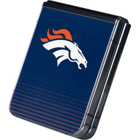 NFL Denver Broncos Breakaway Galaxy Z Flip5 5G Skin