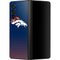 NFL Denver Broncos Breakaway Galaxy Z Fold3 5G Skin