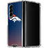 NFL Denver Broncos Breakaway Galaxy Z Fold4 5G Clear Case