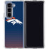 NFL Denver Broncos Breakaway Galaxy Z Fold5 5G Clear Case
