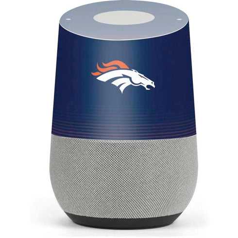 NFL Denver Broncos Breakaway Google Home Skin