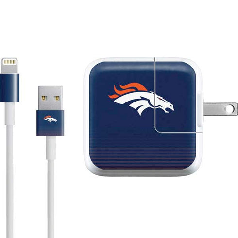 NFL Denver Broncos Breakaway iPad Charger (10W USB) Skin