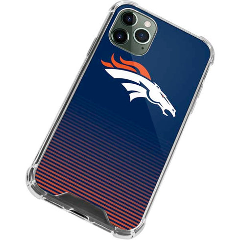 NFL Denver Broncos Breakaway iPhone 11 Pro Max Clear Case