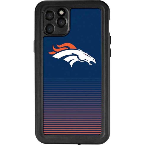 NFL Denver Broncos Breakaway iPhone 11 Pro Max Waterproof Case