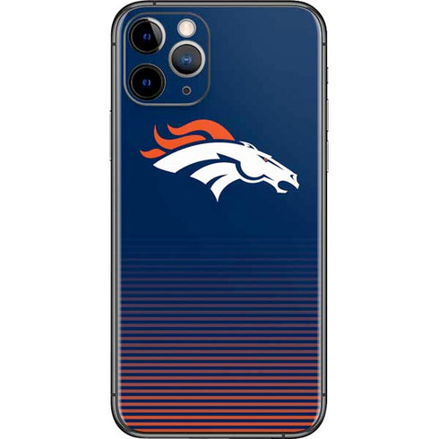 NFL Denver Broncos Breakaway iPhone 11 Pro Skin