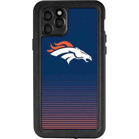 NFL Denver Broncos Breakaway iPhone 11 Pro Waterproof Case