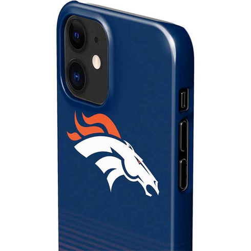 NFL Denver Broncos Breakaway iPhone 12 Mini Lite Case