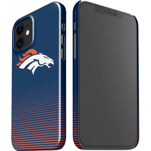 NFL Denver Broncos Breakaway iPhone 12 Mini Lite Case