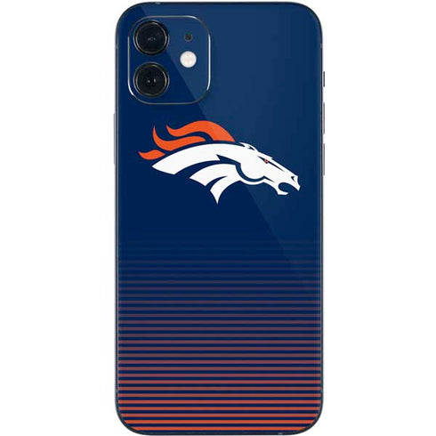 NFL Denver Broncos Breakaway iPhone 12 Mini Skin