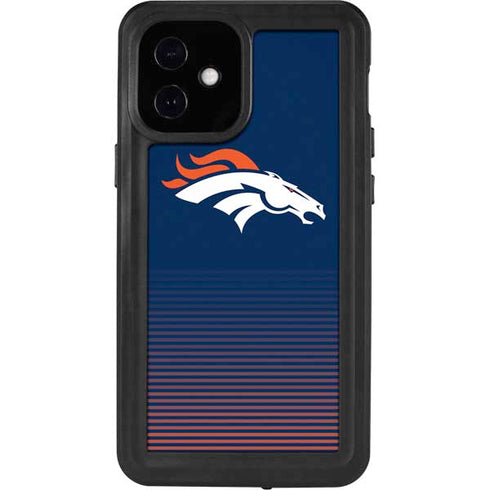 NFL Denver Broncos Breakaway iPhone 12 Mini Waterproof Case