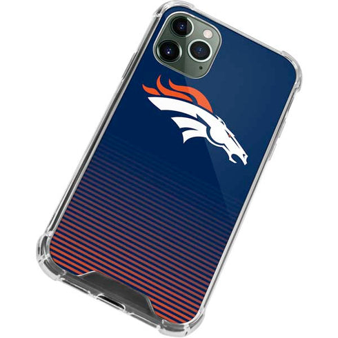NFL Denver Broncos Breakaway iPhone 12 Pro Max Clear Case