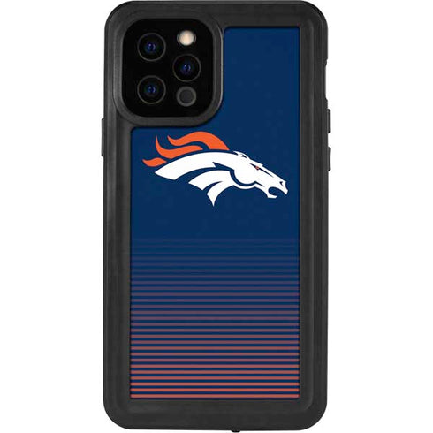 NFL Denver Broncos Breakaway iPhone 12 Pro Waterproof Case