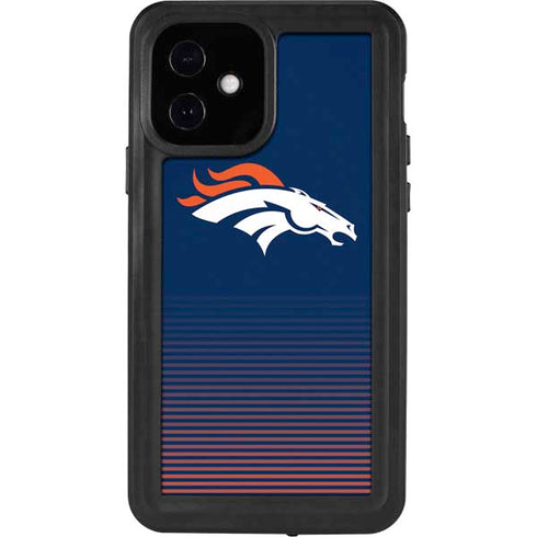 NFL Denver Broncos Breakaway iPhone 12 Waterproof Case