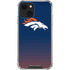 NFL Denver Broncos Breakaway iPhone 13 Mini Clear Case