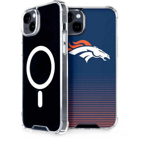 NFL Denver Broncos Breakaway iPhone 15 Plus MagSafe Case