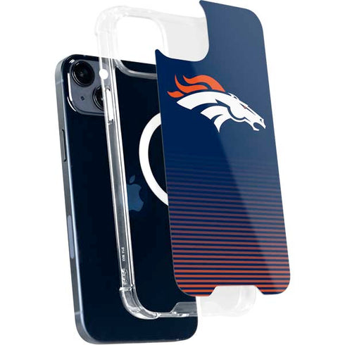 NFL Denver Broncos Breakaway iPhone 15 Plus MagSafe Case