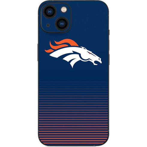 NFL Denver Broncos Breakaway iPhone 15 Plus Skin