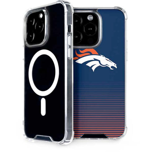 NFL Denver Broncos Breakaway iPhone 15 Pro MagSafe Case
