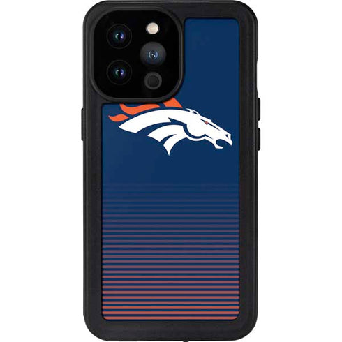 NFL Denver Broncos Breakaway iPhone 14 Pro Max Waterproof Case