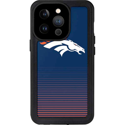 NFL Denver Broncos Breakaway iPhone 14 Pro Waterproof Case