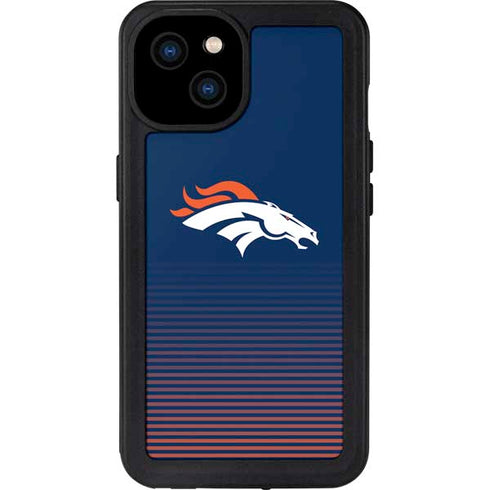 NFL Denver Broncos Breakaway iPhone 15 Plus Waterproof Case