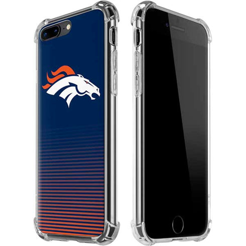 NFL Denver Broncos Breakaway iPhone 7/8 Plus Clear Case